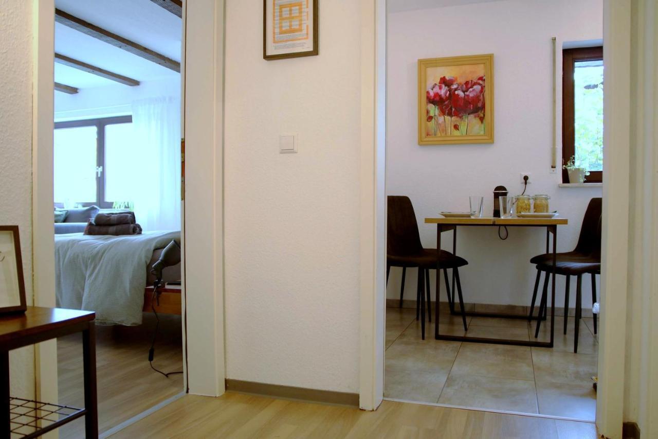 Studio-Apartment Mit Garten, Parkplatz & Kueche Offenburg Dış mekan fotoğraf