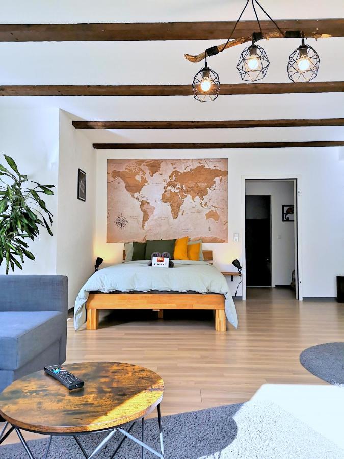 Studio-Apartment Mit Garten, Parkplatz & Kueche Offenburg Dış mekan fotoğraf