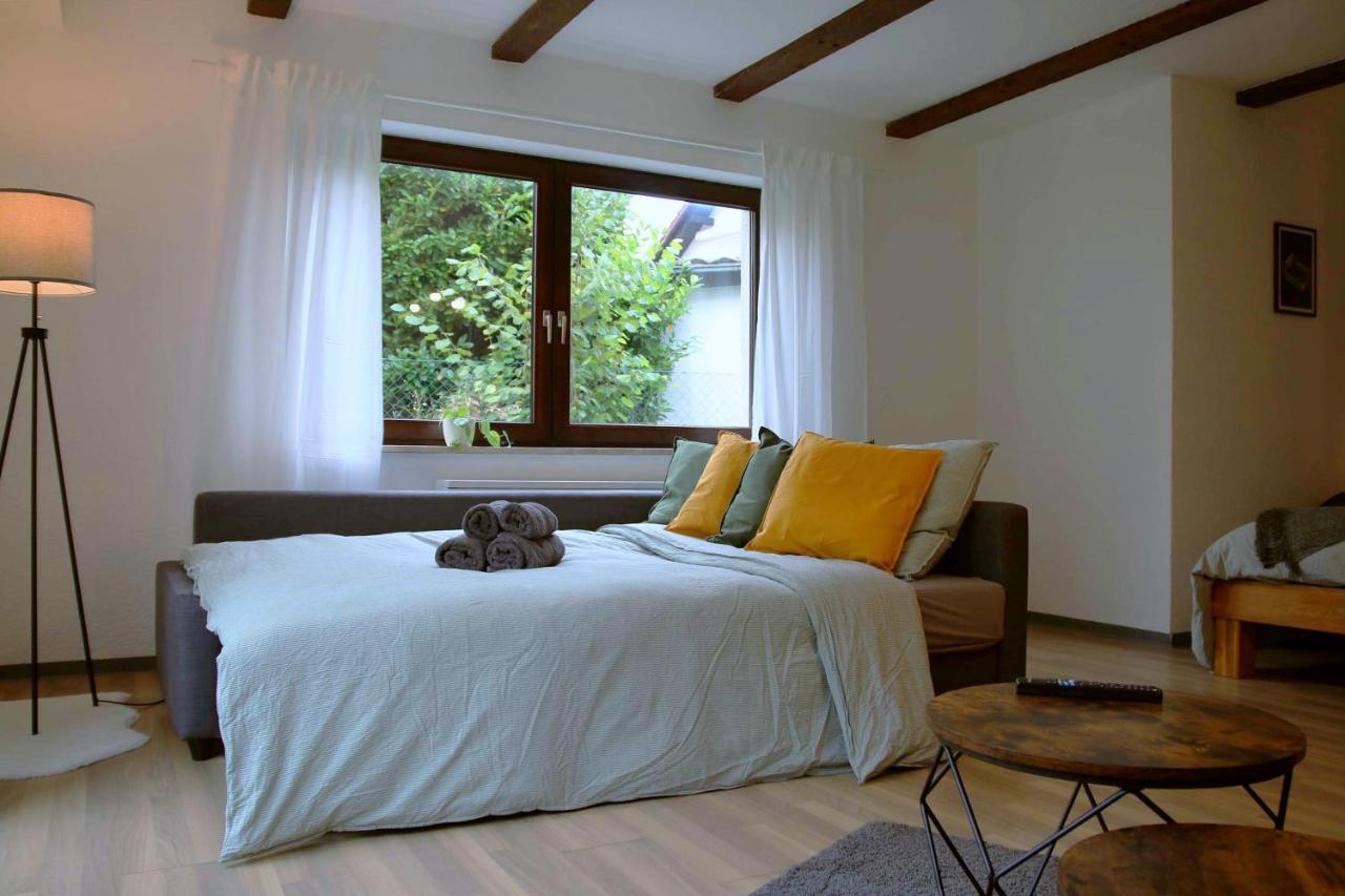 Studio-Apartment Mit Garten, Parkplatz & Kueche Offenburg Dış mekan fotoğraf
